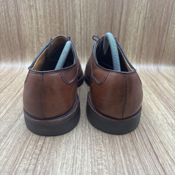 Allen Edmonds Stockbridge Brown Leather Split Toe Derbys  Mens Size 9.5 D #3754‎ main image 5